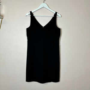 BANANA REPUBLIC Black Wrap Skort Sleeveless Dress, Size‎ 12
